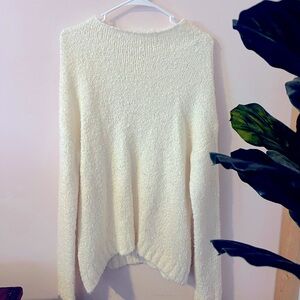 BP Soft White Sweater Size Large